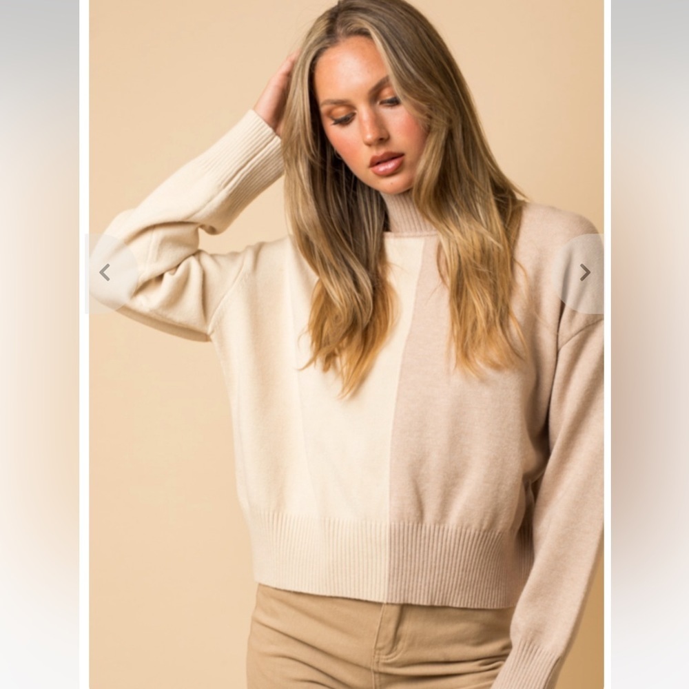 Gilli colorblock sweater